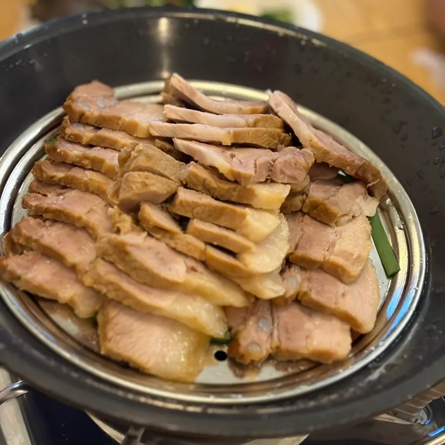 신도림삼백가 삼백보쌈 중자 상차림