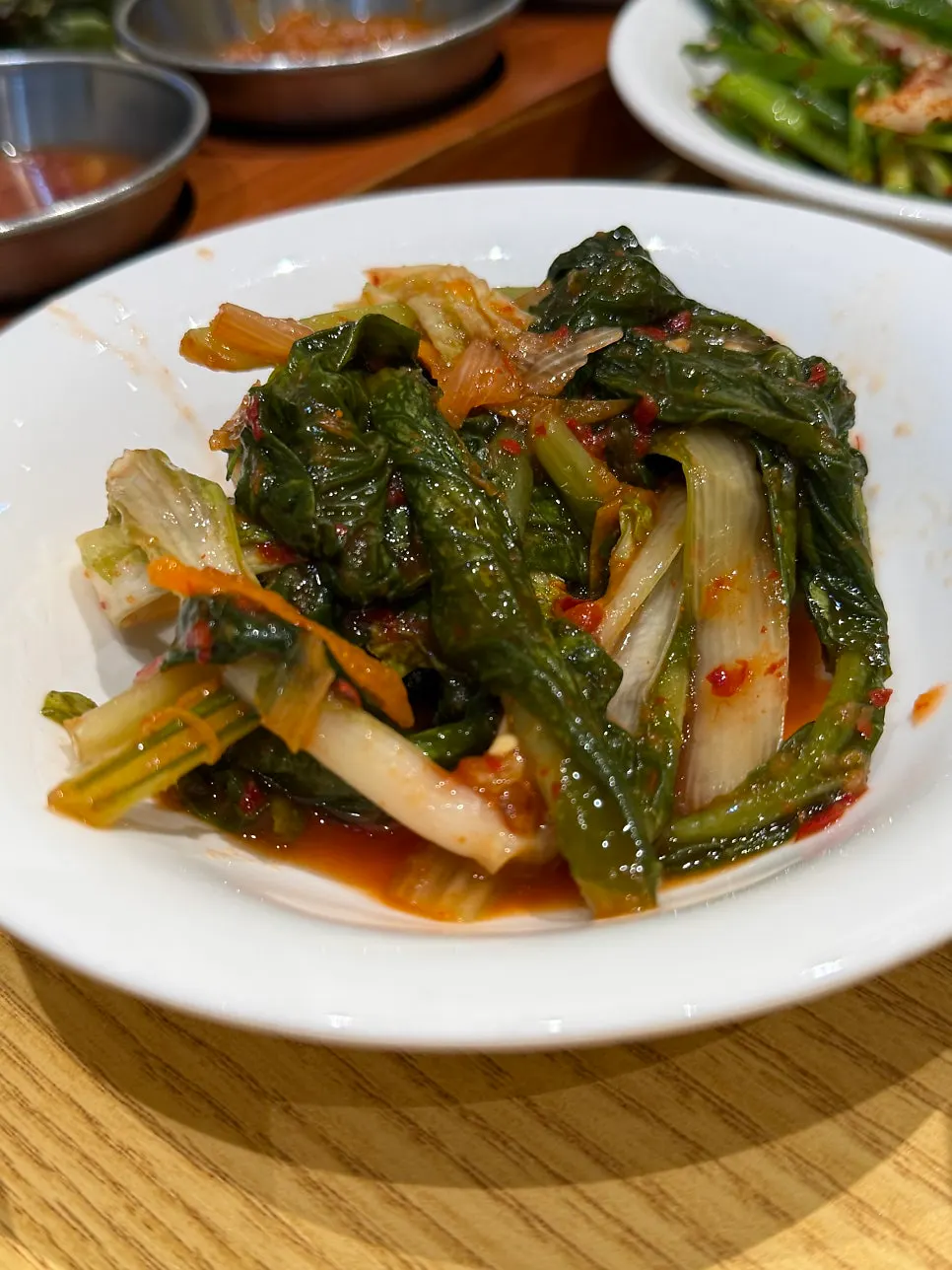 Close-up of soft kalguksu noodles