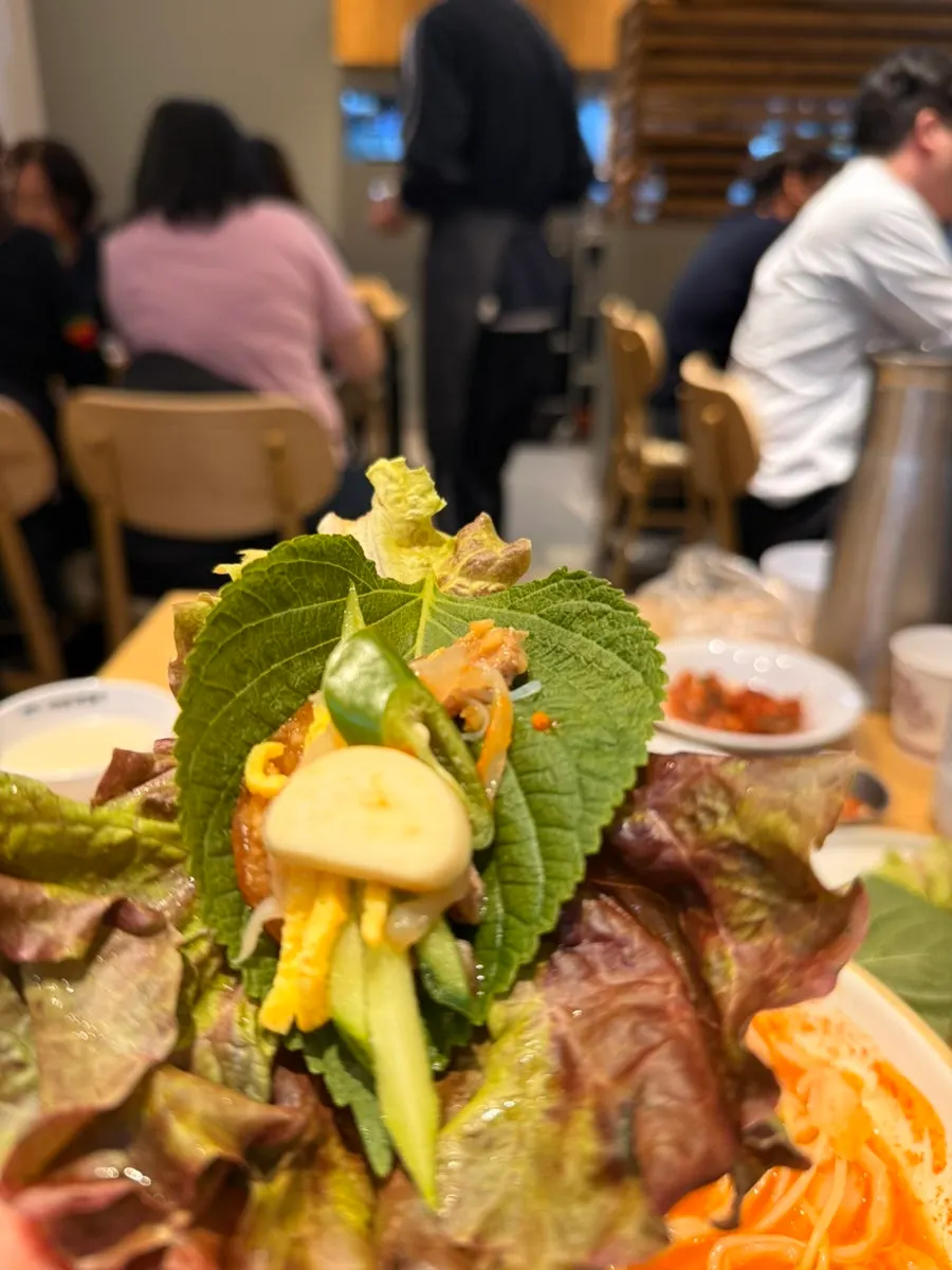 친구와 함께한 신도림삼백가 저녁 상차림
