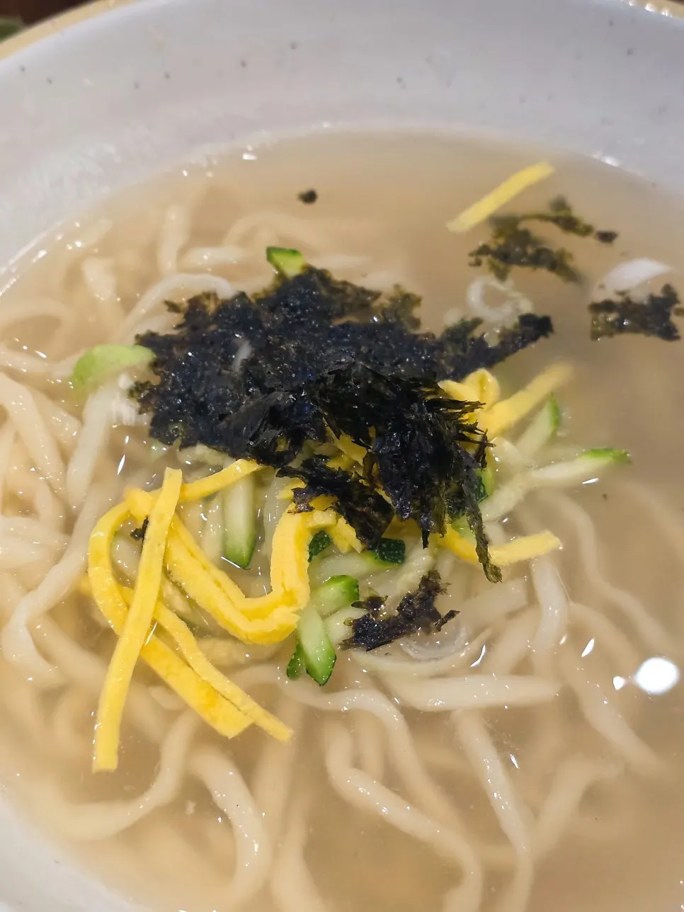 세트에 함께 나온 생면 칼국수