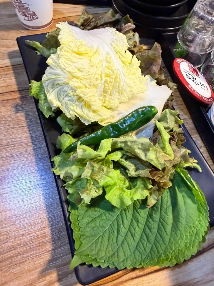 2인 테이블 QR코드 주문 화면