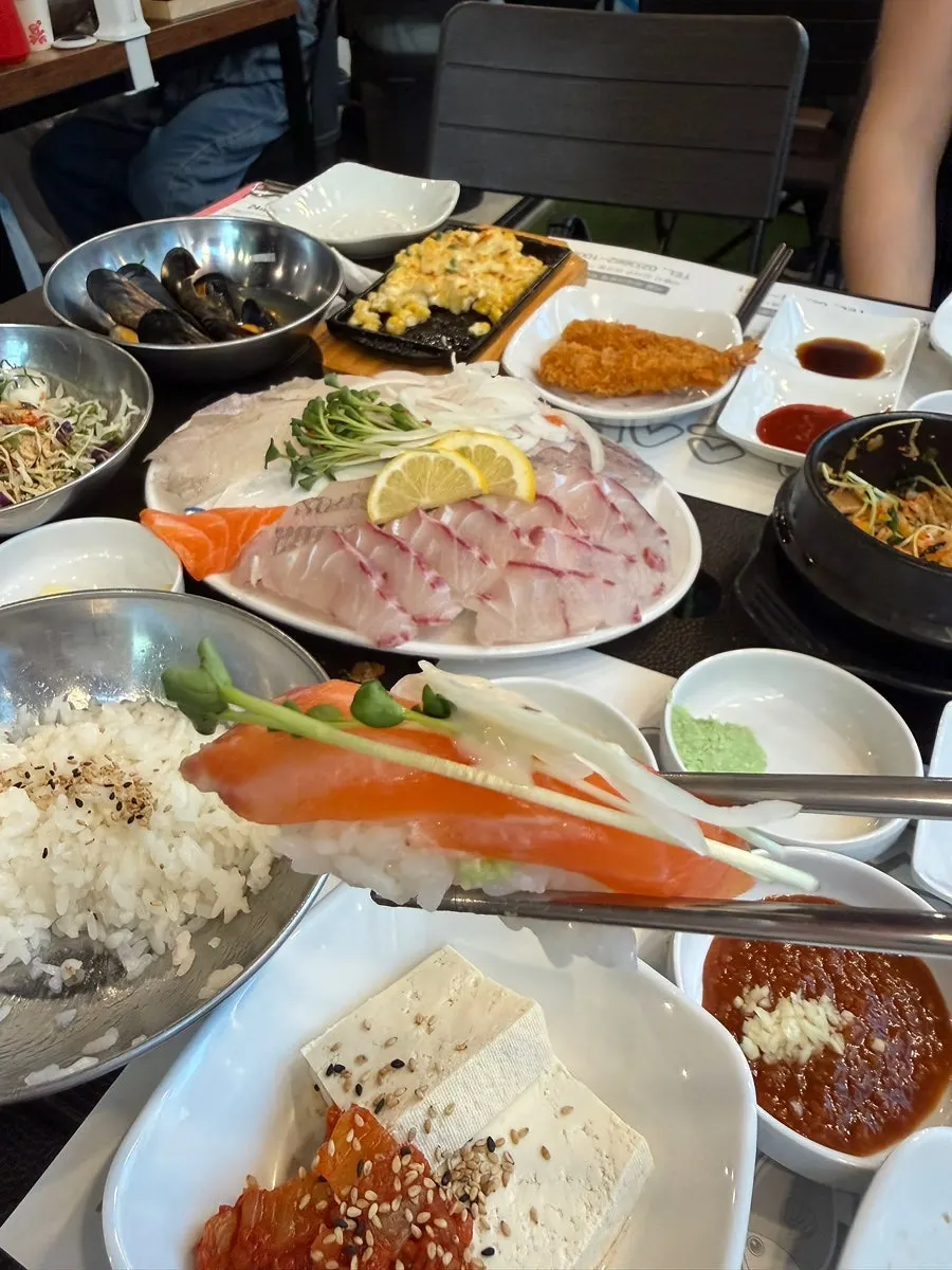 싱싱회 수산시장 마곡나루역 직영점 회 한상