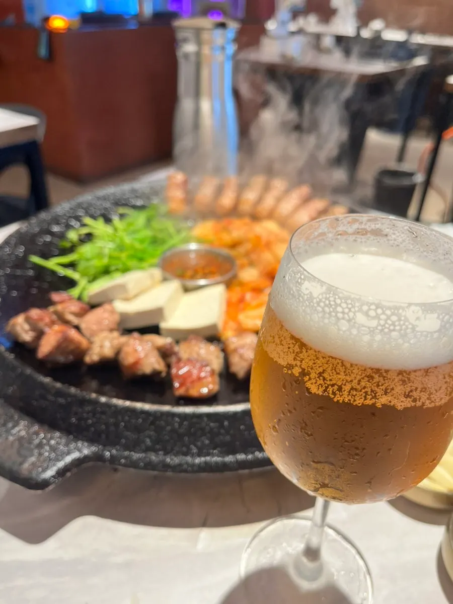 Pork dipped in meljeot