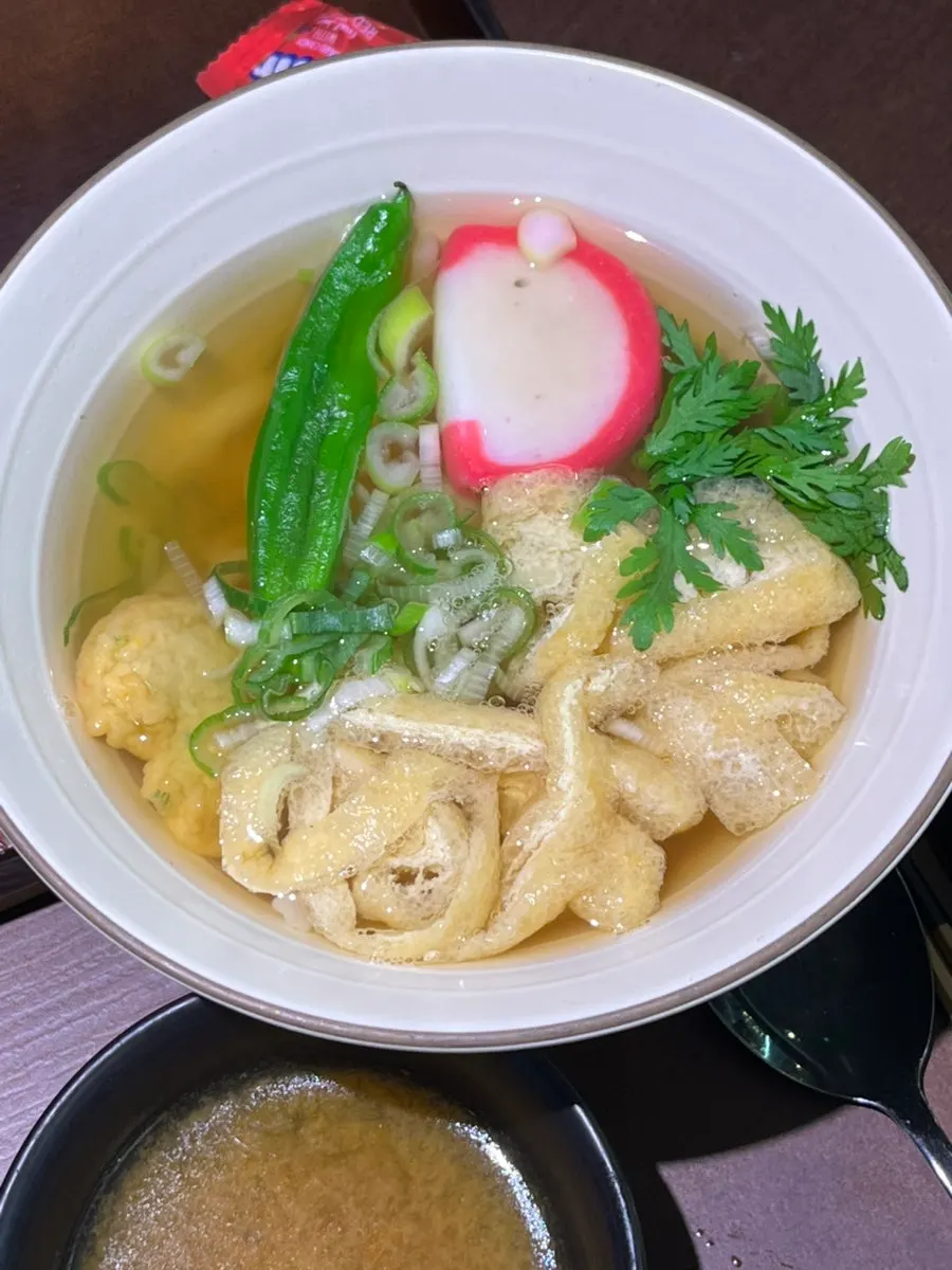 파인카츠 우동 한 그릇