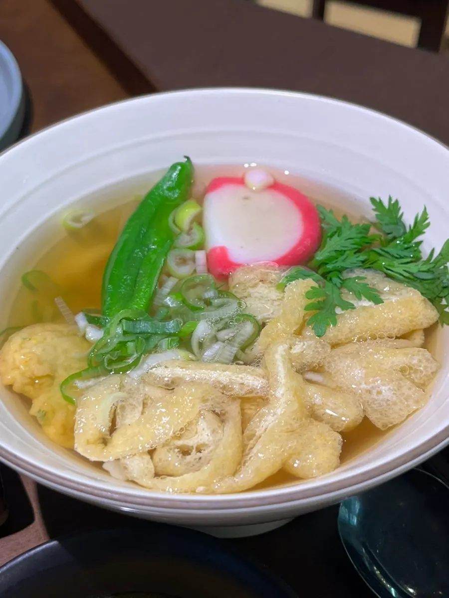 탱글탱글한 우동 면발