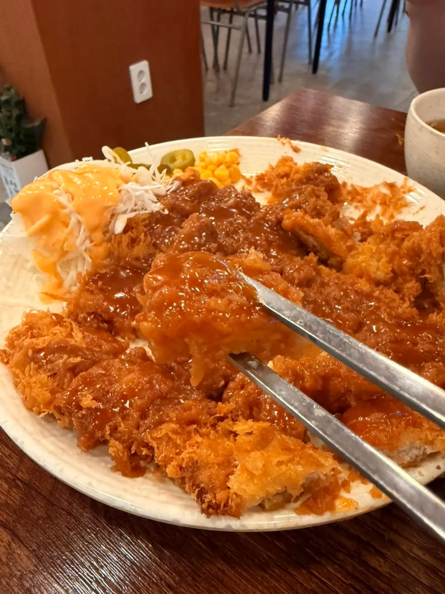 행복한우동가게 매장 한쪽 풍경