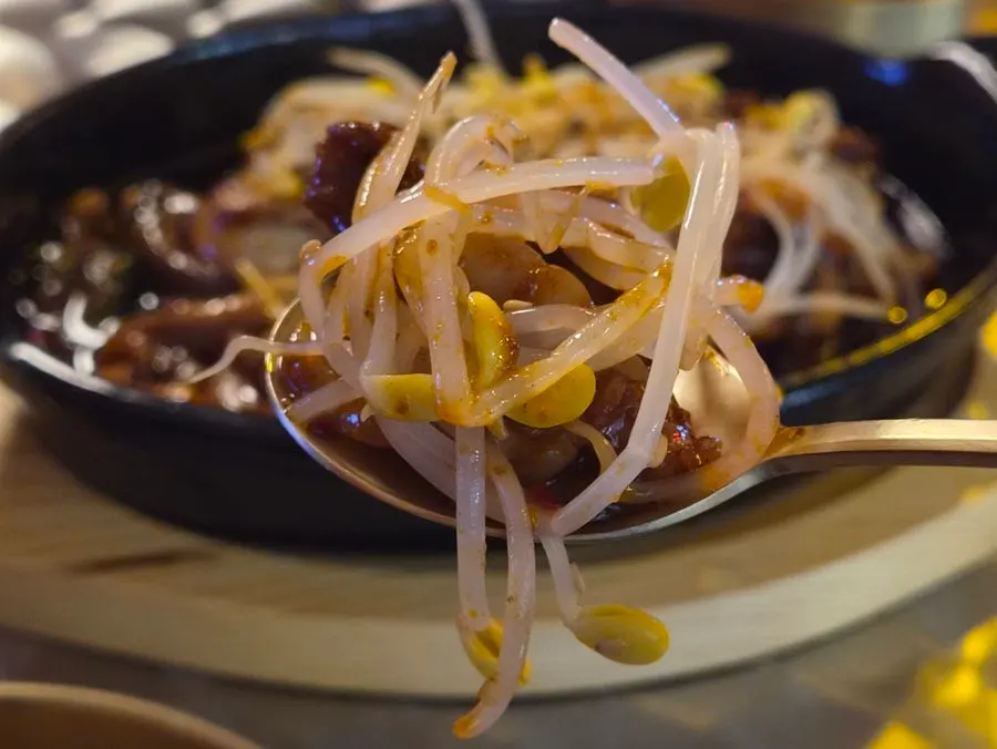 불맛을 기다리는 쭈꾸미 삼겹살