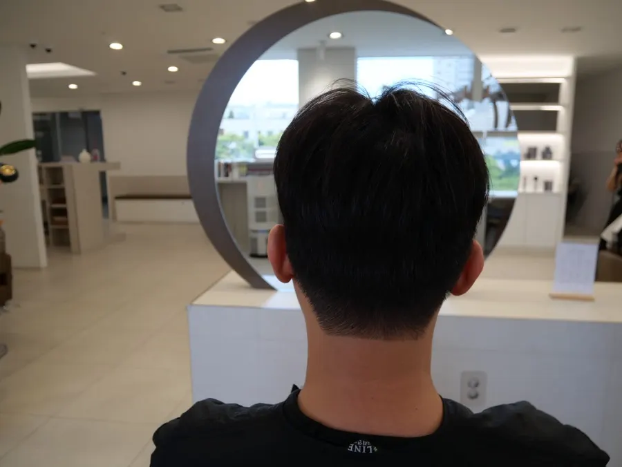미용실 시술 중 제공된 음료