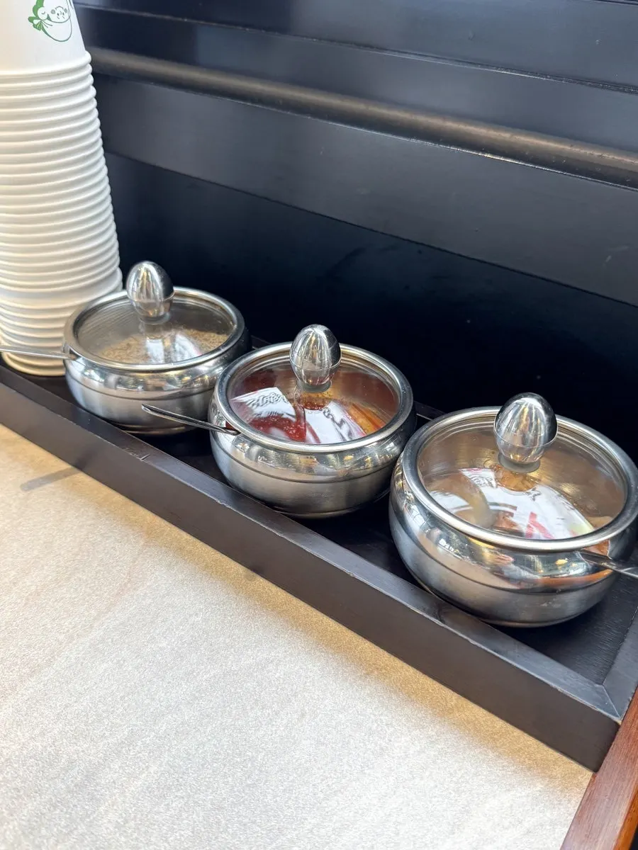 Gukbap and sundae menu information