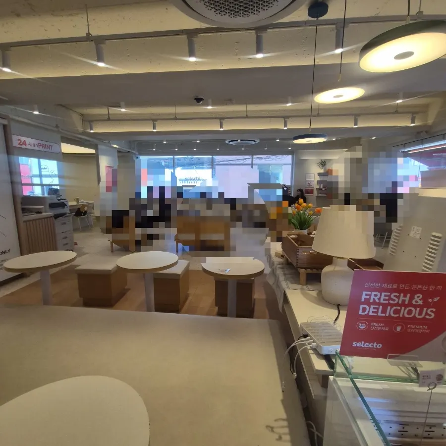 Staffed and unstaffed café hours