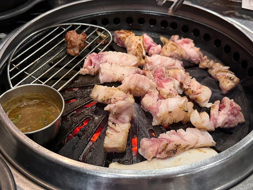 Extra order of two portions of Jeju black pork belly
