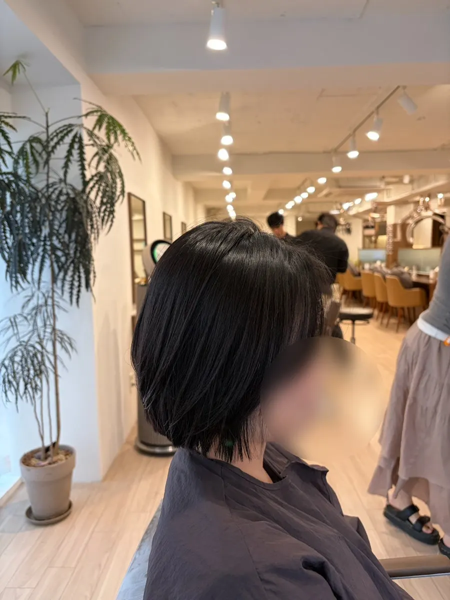 Photo of natural bob volume
