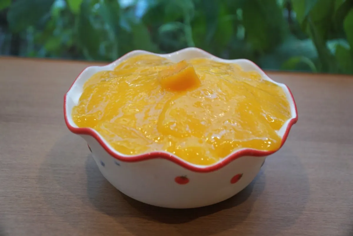 Cafe Ssum's apple mango bingsu and egg tart set