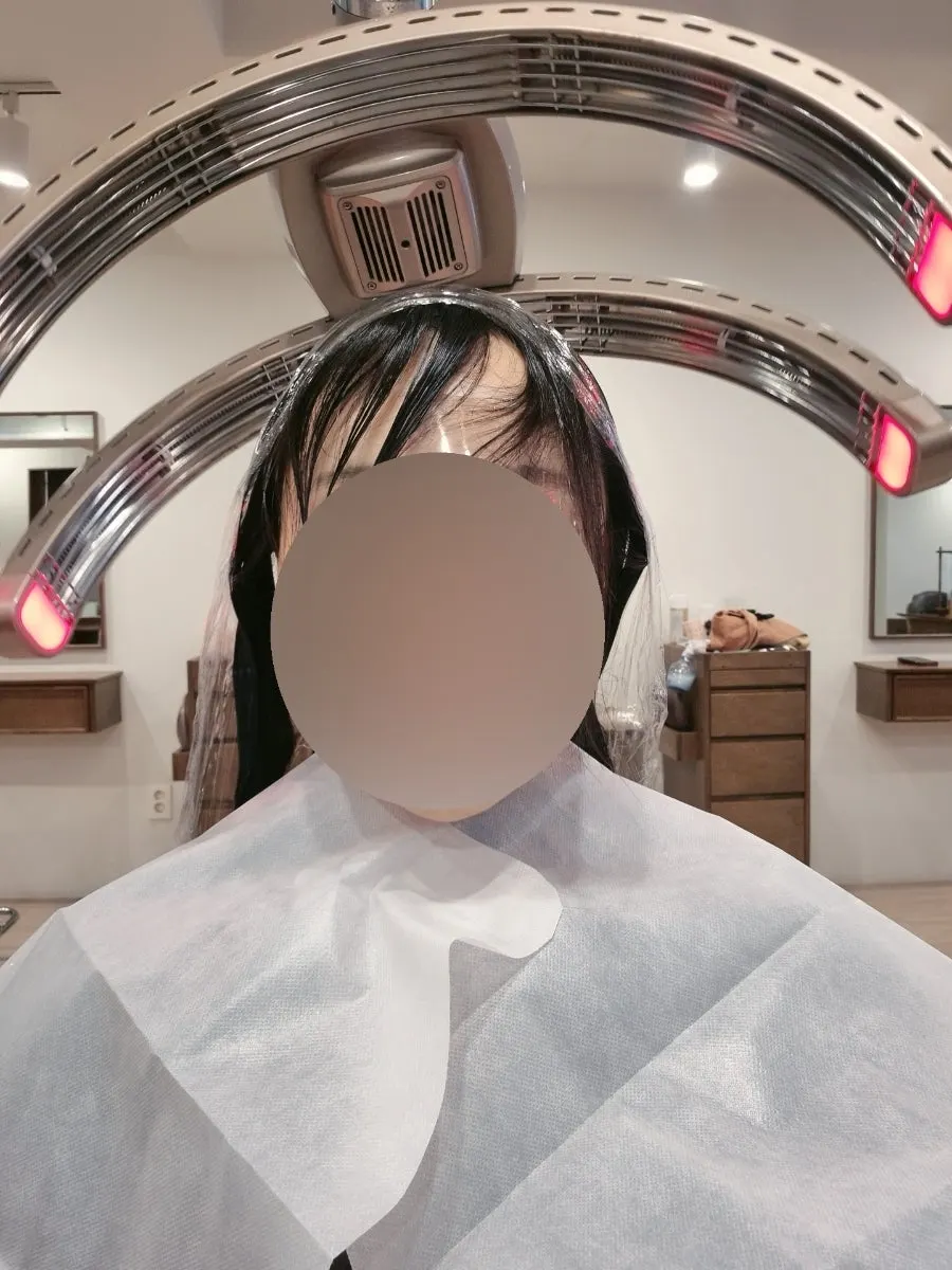 CS curl perm consultation and cutting process