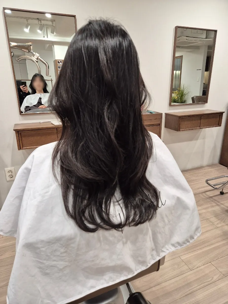 Wave style after the CS curl perm