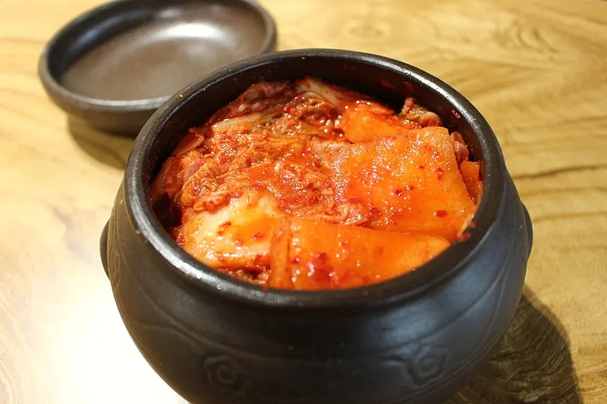 Geumnyeong Gomtang menu selection