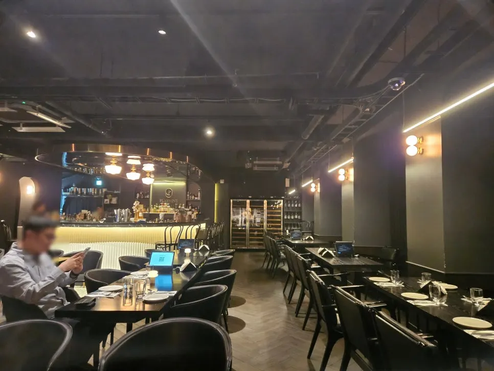 Seating inside Flat Nine
