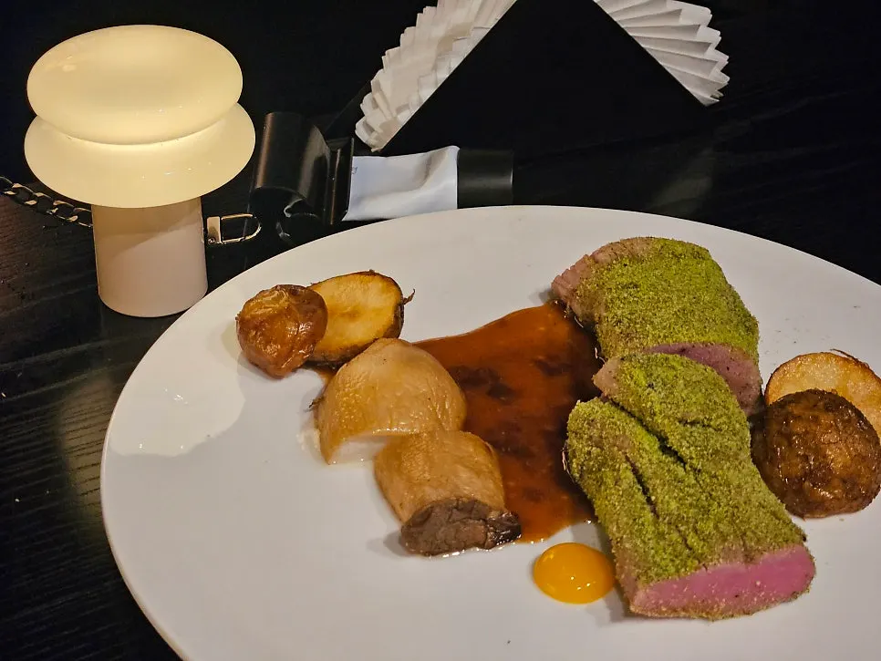 Flat Nine Jeju black pork tenderloin steak