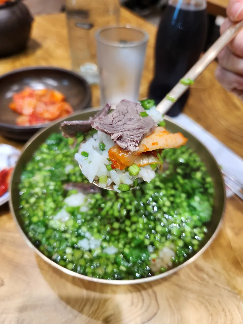 푸짐하게 담긴 한우 고기