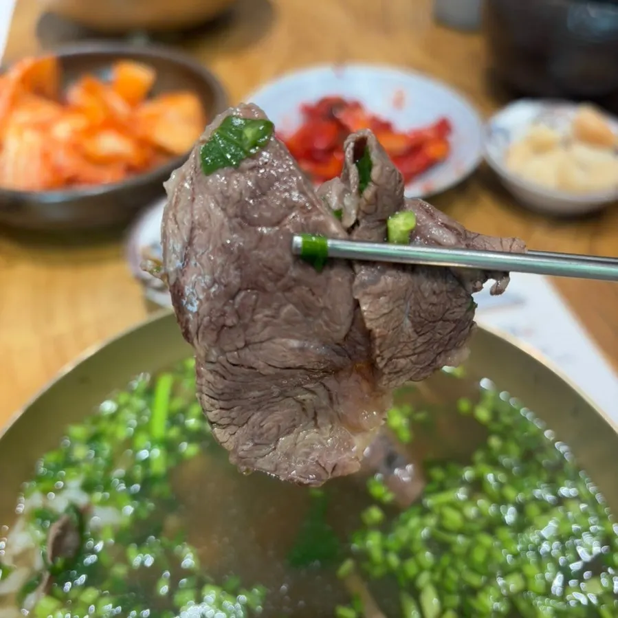 A hot bowl of gomtang