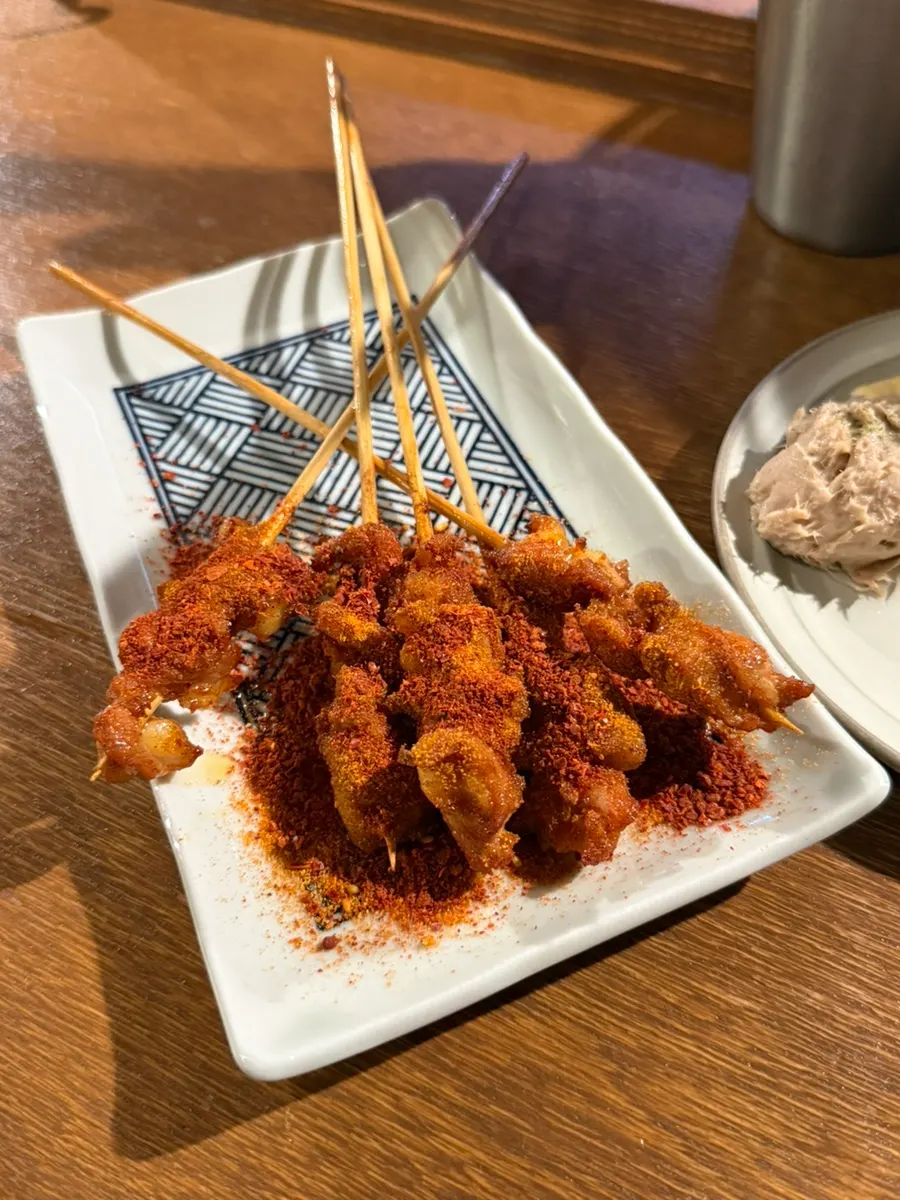 Vegetable-filled yubu roll (shinodamaki) dipped in broth