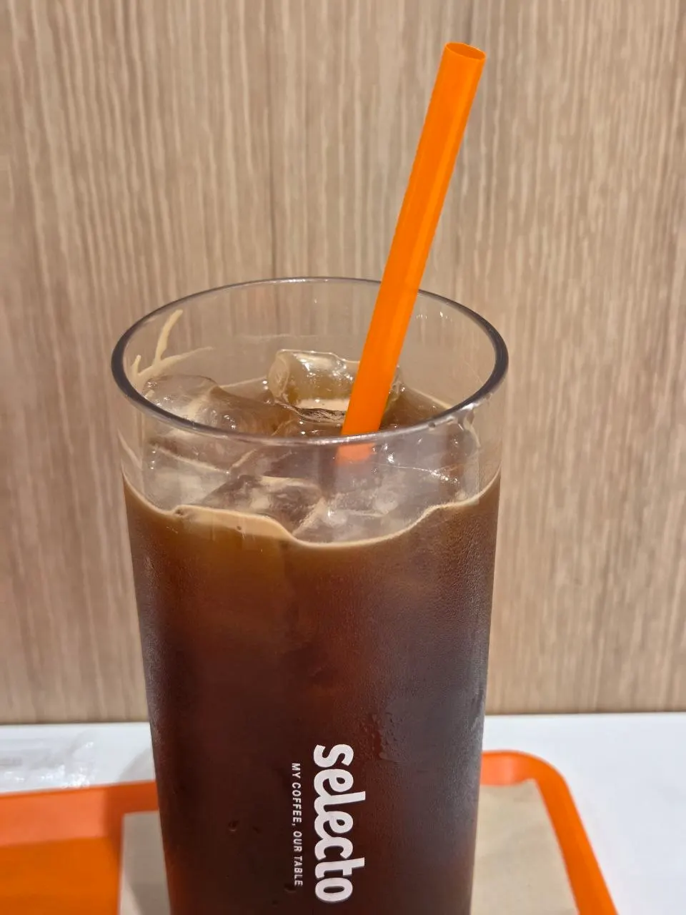 모카블렌드 커피를 마시기 전 클로즈업