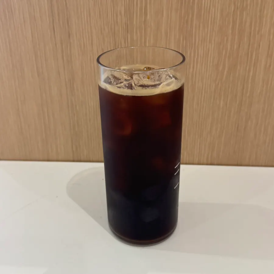 모카블렌드 원두로 만든 아이스 아메리카노