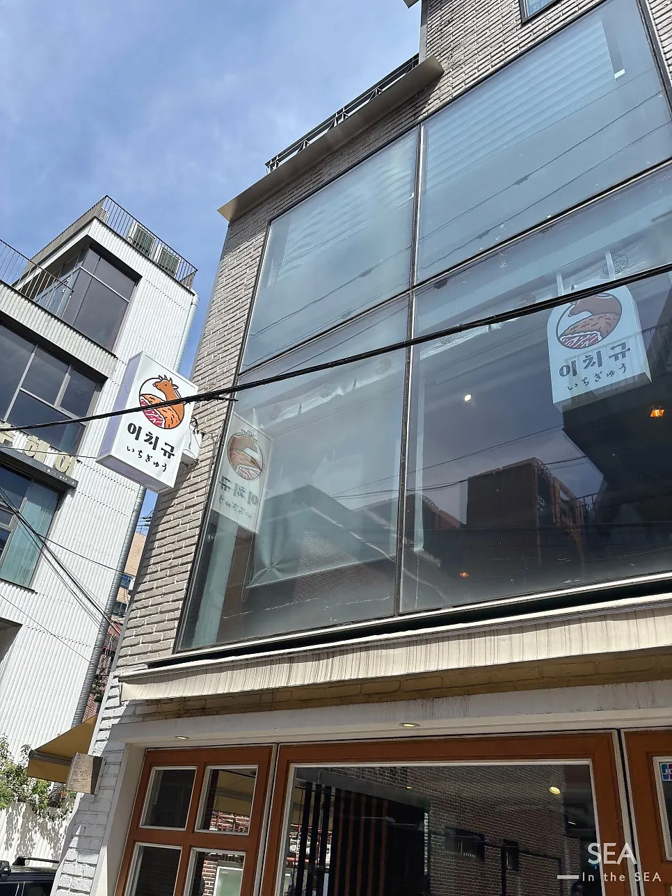 Pintu masuk Ichigyu Gangnam Sinnonhyeon Branch