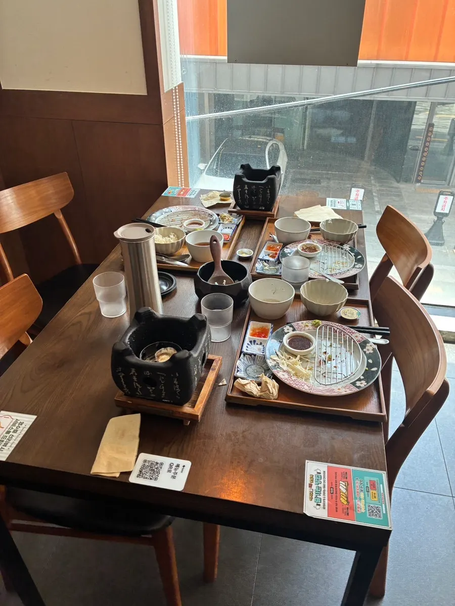 Set gyukatsu untuk makan tengah hari