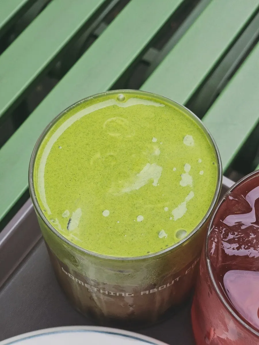 Matcha cream cold brew