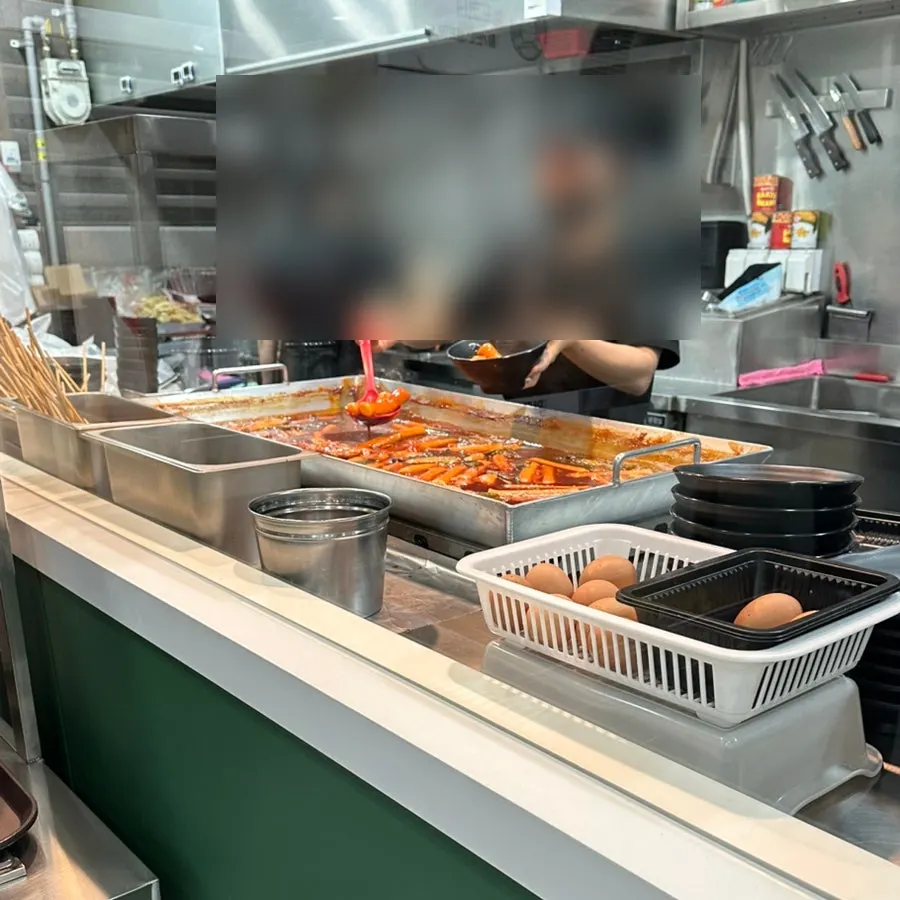 Tables spaced comfortably throughout the store