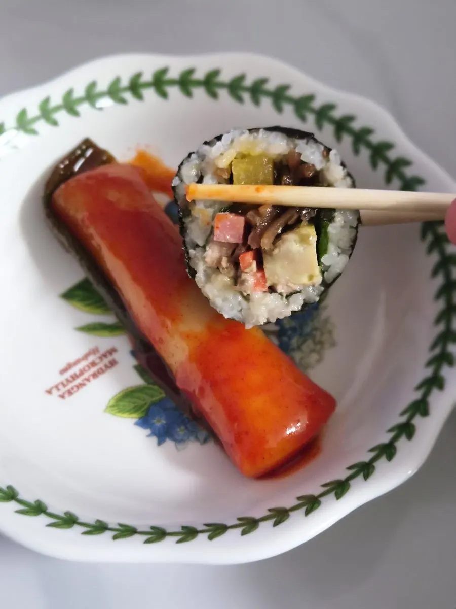덕자네방앗간 포장으로 맛본 떡볶이 마무리 사진