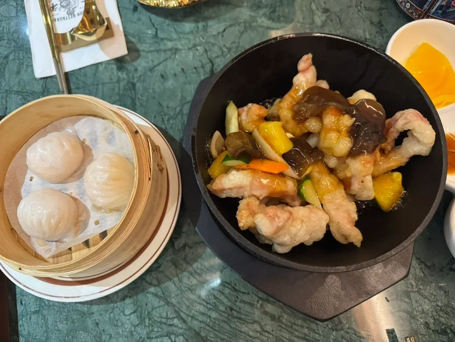 Meal at Samsin Garosu-gil near Sinsa Station