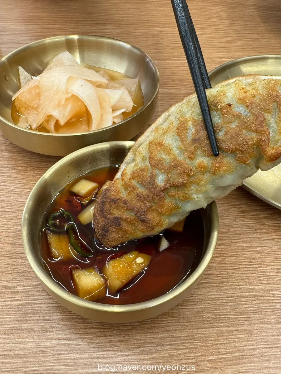 Half-plate of crispy fried mandu (2 pieces)