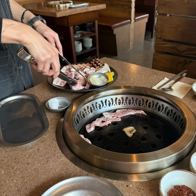 된장찌개와 공기밥 런치세트
