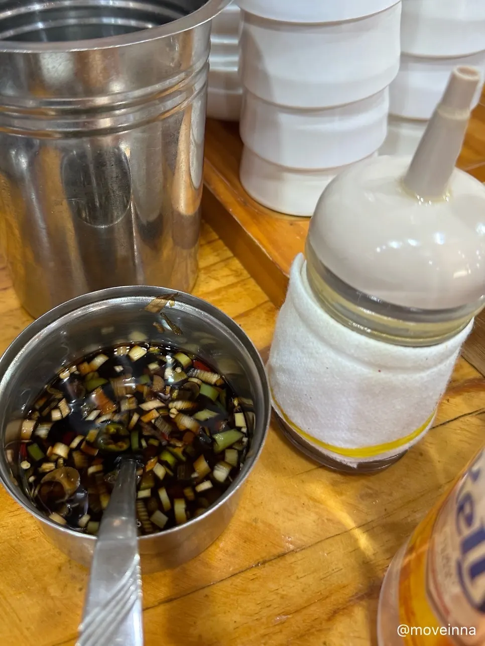 Soft tofu side dish served with seasoned soy sauce
