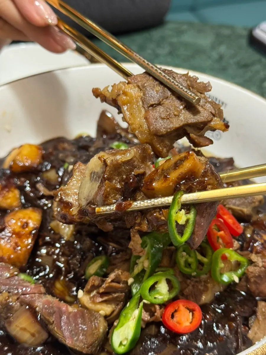 Meal with a variety of jjamppong options on the menu