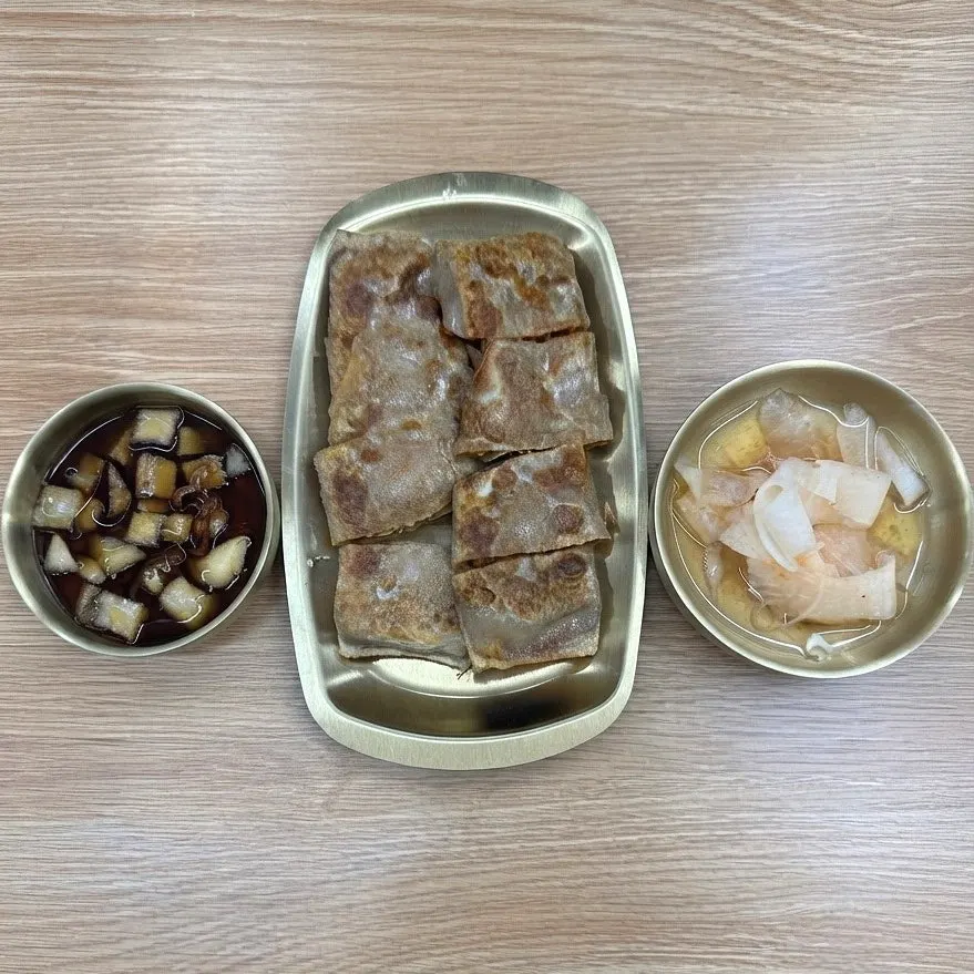 Tangy radish side dish served as a basic side