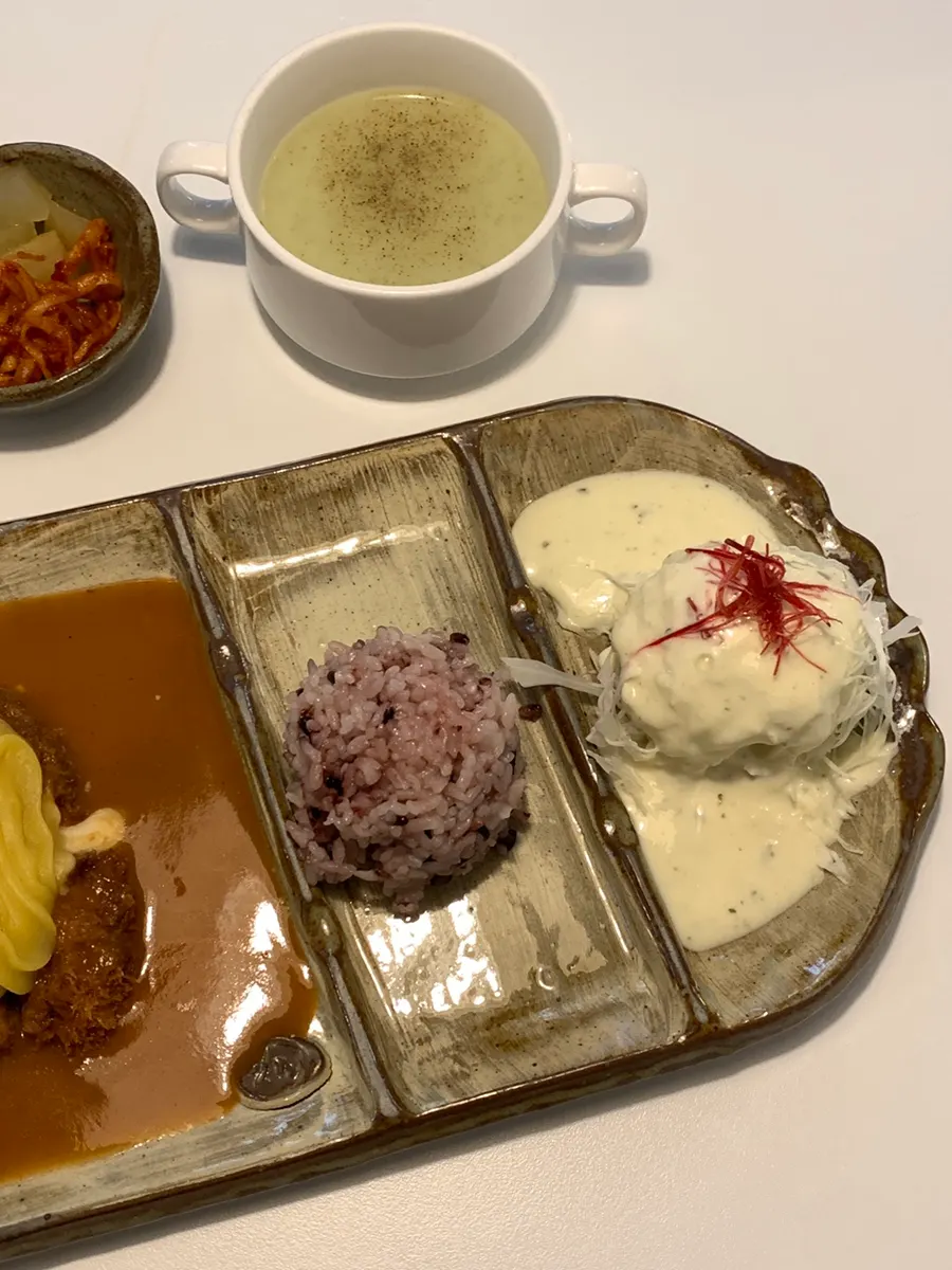 고구마무스 올린 치즈돈까스