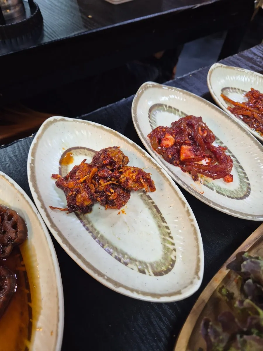 The mini crab side dish that was the most delicious