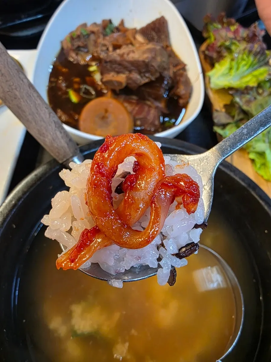 상추에 싸 먹는 부드러운 갈비찜