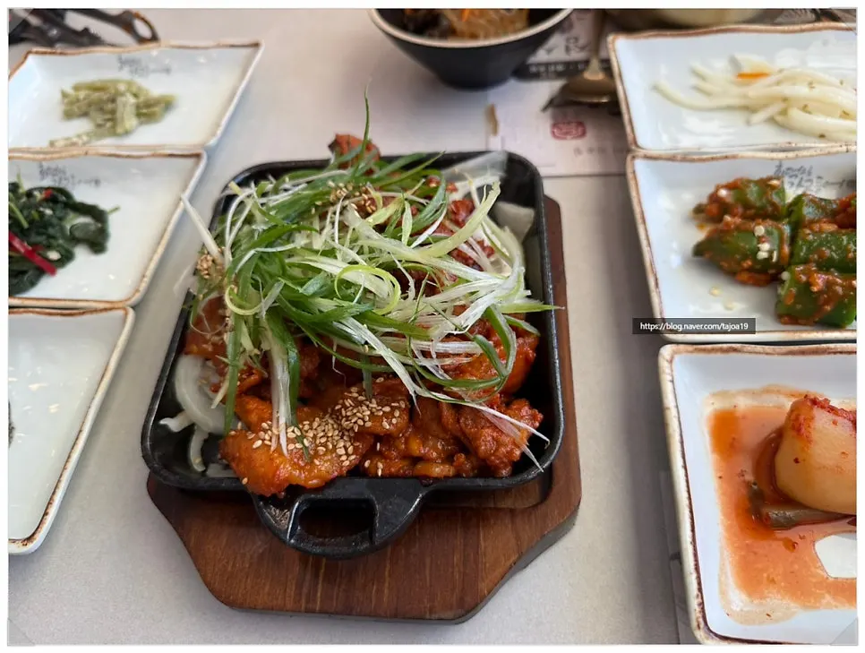 가족 외식 셀프바 메뉴