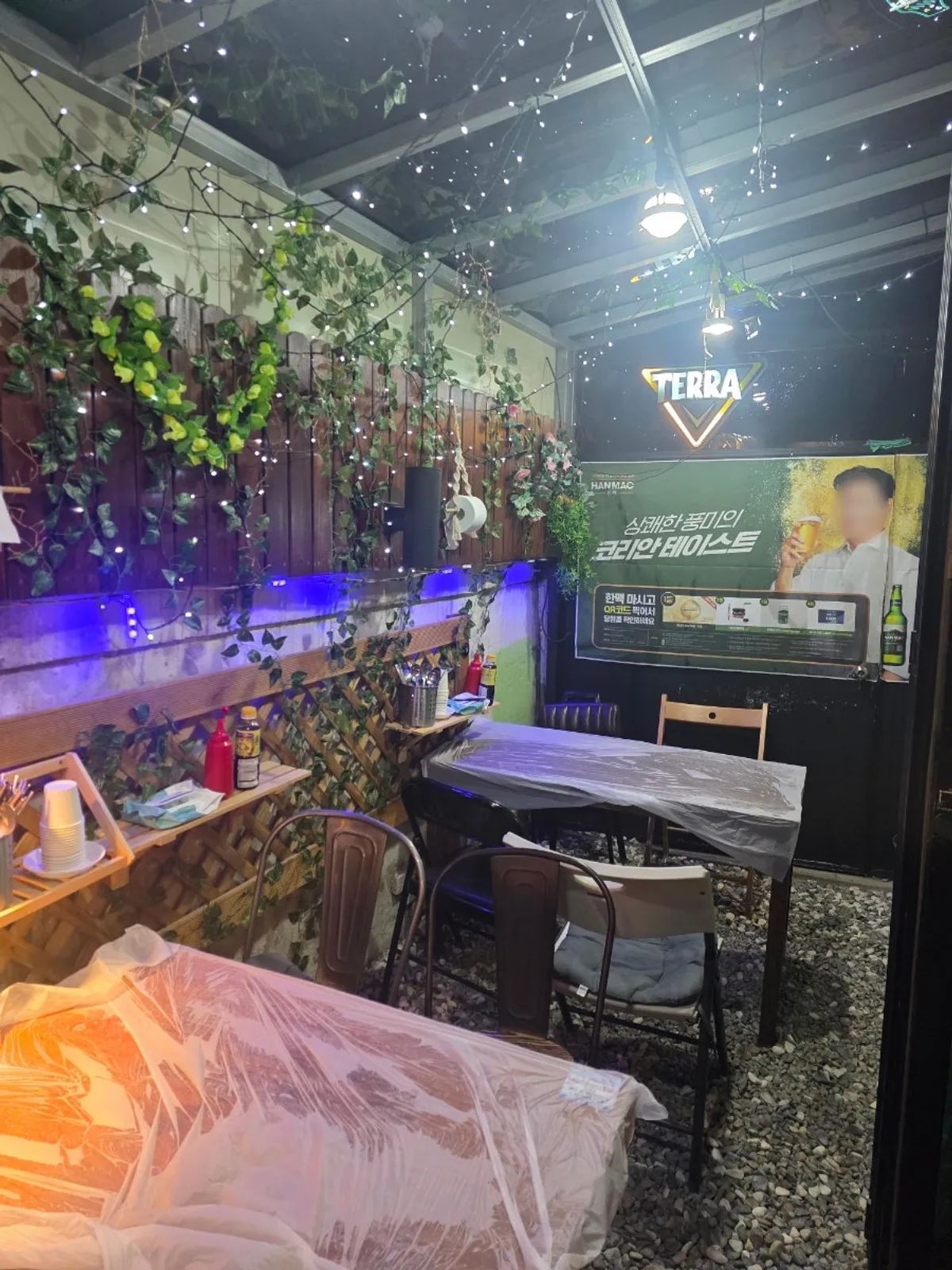 Indoor seating suitable for group gatherings
