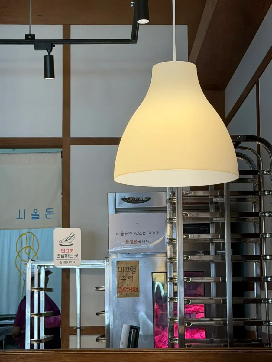 시올돈 안심카츠와 치즈카츠 메뉴 안내