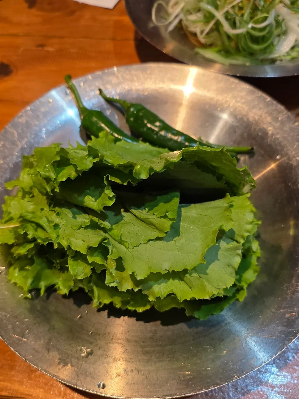 십삼대 우대갈비 세트 기본 반찬