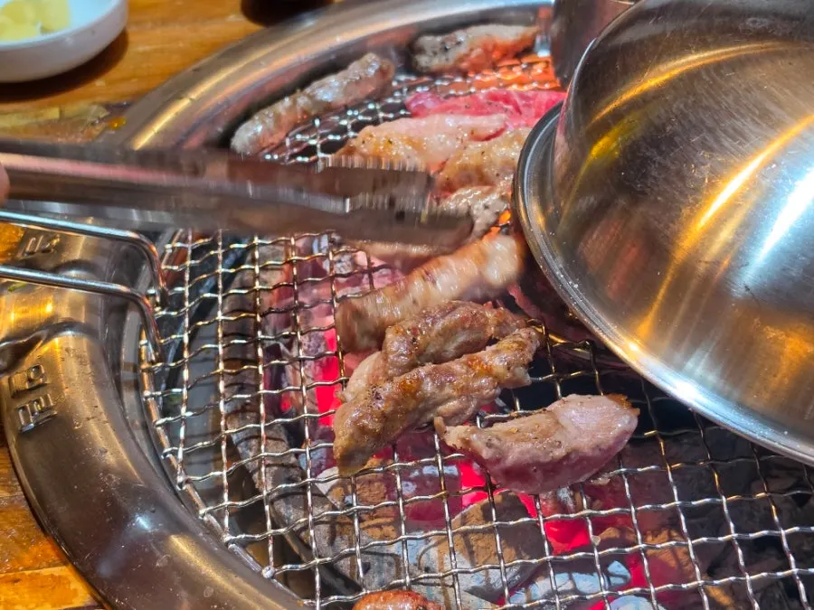 알맞게 잘린 이베리코 갈매기살