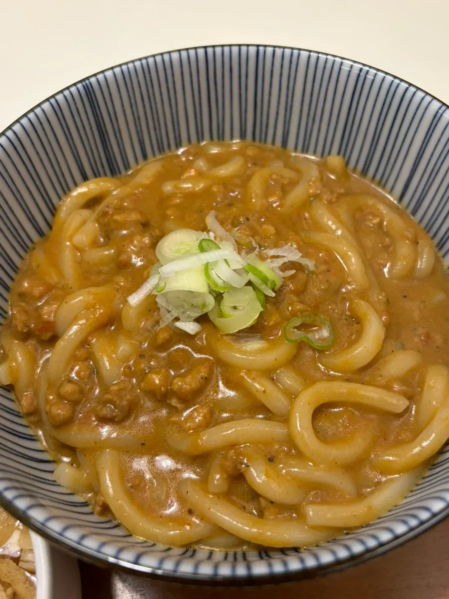 시올돈 토마토카레우동 한 그릇