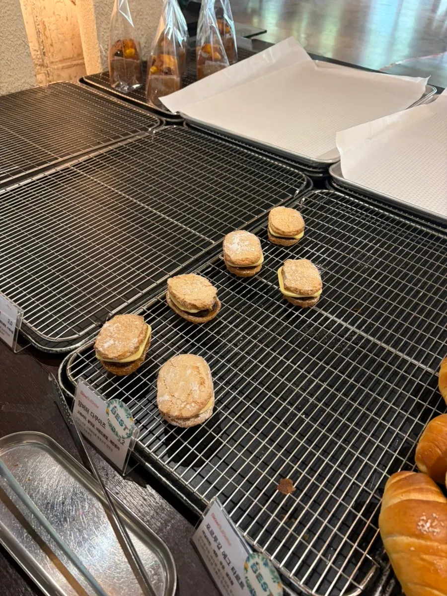 Salt bread display corner