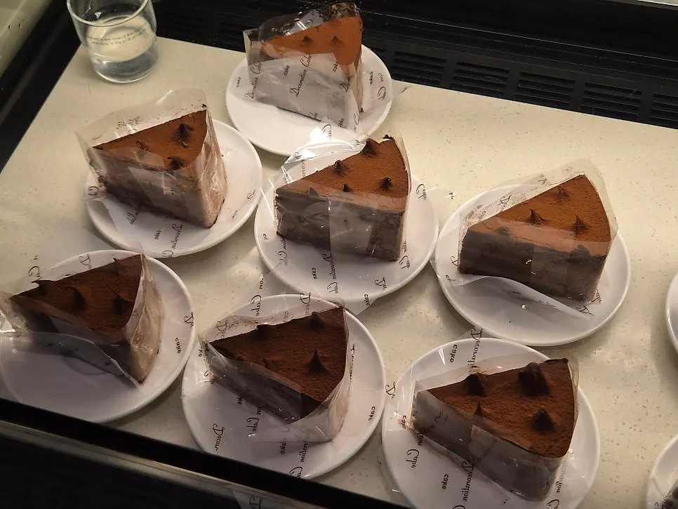 A variety of breads on display