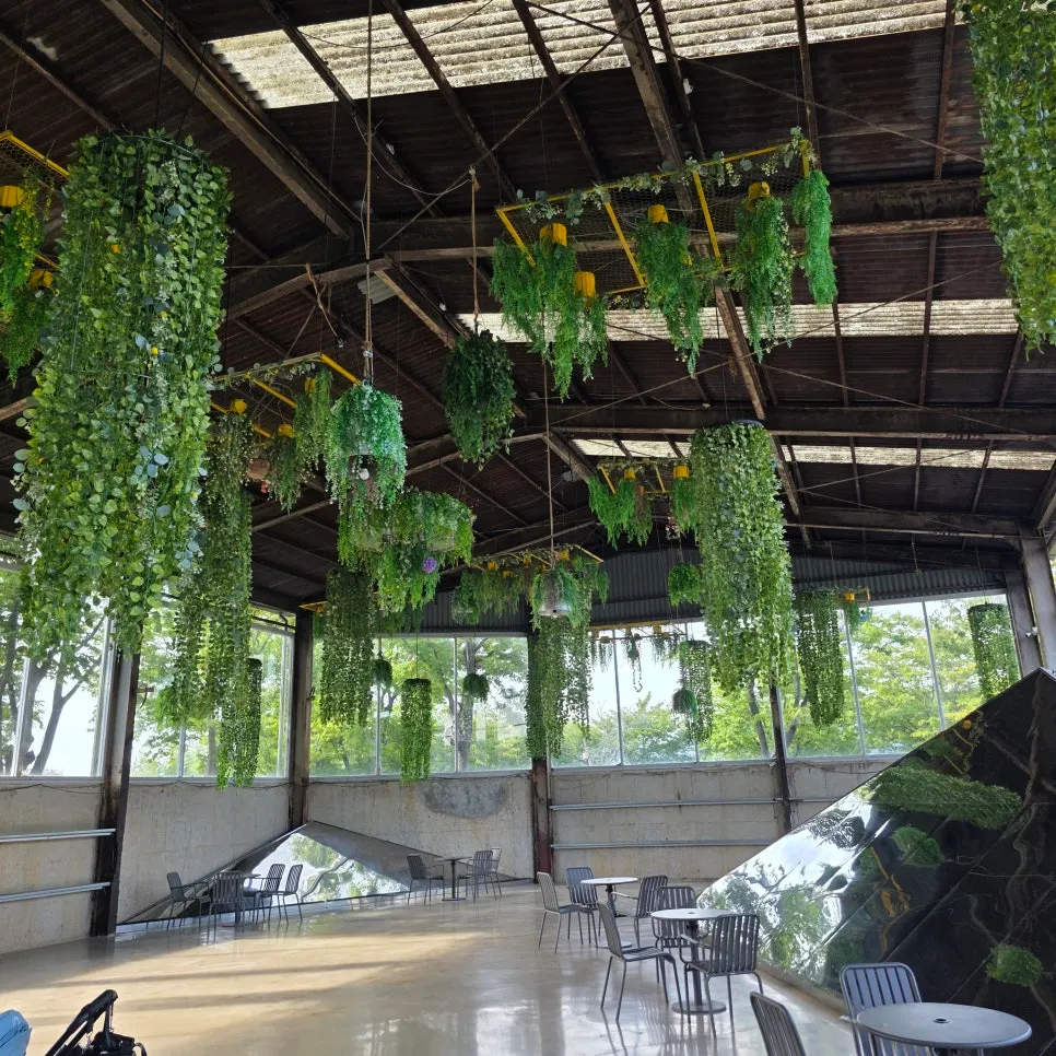 Spacious outdoor terrace that feels far from the city